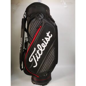 Titleist Golf Premium Stand Bag Lightweight Men Waterproof Black/Red